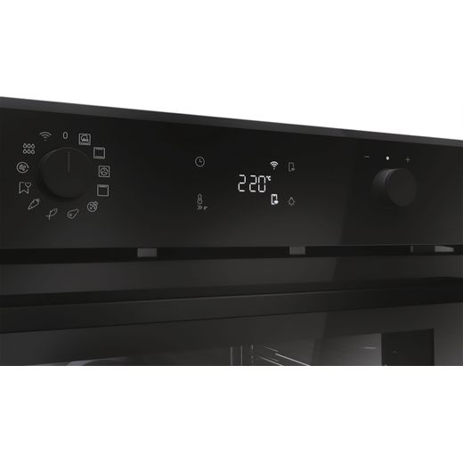 Haier Built In Electric Single Oven - Black - Control panel